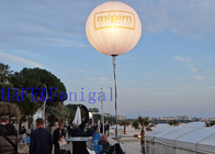 Sự kiện Inflatable Moon Ballon Light Quảng cáo Tripod Ball Halogenlamp 2000W 90cm