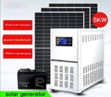 Hệ thống phát điện năng lượng mặt trời gia đình 5000W Tích hợp điều khiển biến tần máy phát quang điện