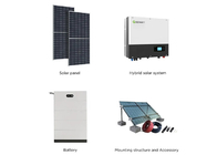 Giải pháp một cửa Hệ thống năng lượng mặt trời Hệ thống năng lượng mặt trời 3KW 6KW Bộ hybrid hoàn chỉnh