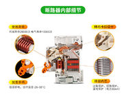 Easy9 Schneider Electric MCB Miniature Circuit Breaker 6 ~ 63A, 1P, 2P, 3P, 4P, DPN để bảo vệ mạch