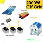 2kw Off Grid Căn hộ / Biệt thự Hệ thống năng lượng mặt trời Pv