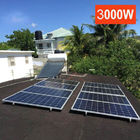 3000 Watt Tắt lưới Hệ thống Pv năng lượng mặt trời tại nhà đã qua CE