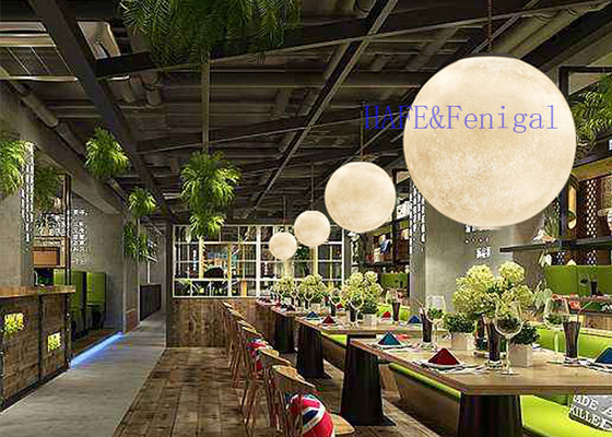 Quảng cáo khổng lồ Inflatable Moon Balloon Light Lớn để trang trí LED400W