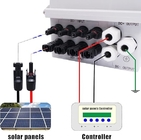 Hộp phân phối chống thời tiết 6 dây cho hệ thống tấm pin mặt trời trên / ngoài lưới