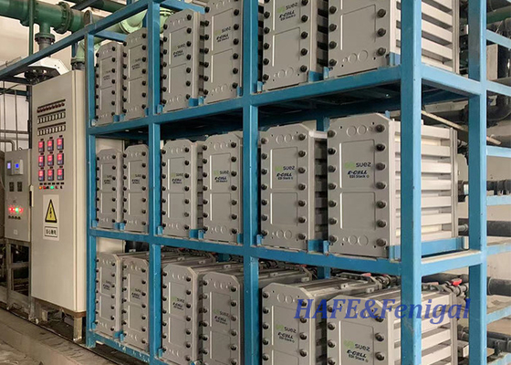 Veolia EDI Modules E-Cell-3X Sản lượng nước tối đa 6,4 m3 / giờ Khả năng phục hồi lên đến 97%