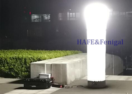 Tháp chiếu sáng bơm có thể di chuyển (3-5)m Led 1000W Ánh sáng ngoài trời