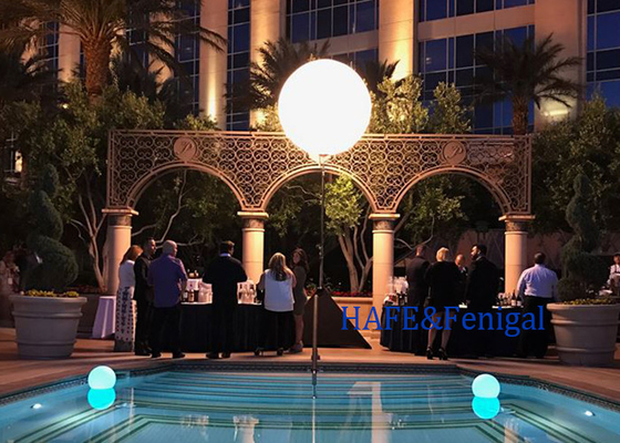 Đèn bóng đèn ngoài trời chống nước hoạt động trang trí đèn LED 200W 400w Logo kích thước tùy chỉnh