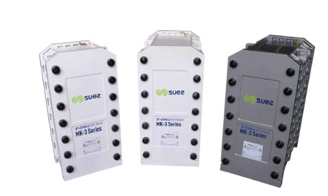 SUEZ edi module E-CELL-3X dòng chảy nước tinh khiết cao 5m3/hr Trọng lượng vận chuyển 150kg Silicon (SiO2) Tối đa 99%