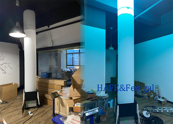 Outdoor Night Portable Inflatable Lighting Tower Hệ thống khẩn cấp HMI 1200W