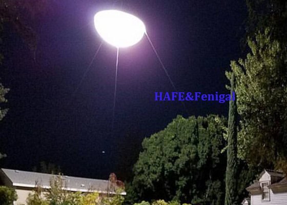 Ellipse 1.8kw Helium Ánh sáng có thể tắt được đầy không khí LED CRMX Control Film Movie Sets Balloon Light
