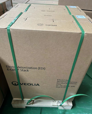 Dòng chảy 5,0 M3/H Veolia Suez Đơn vị EDI E-Cell-3X Suez Để cung cấp nước siêu tinh khiết