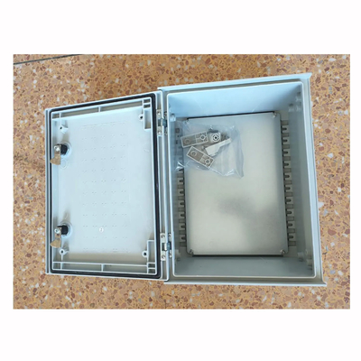 IP66 Hộp bao bọc bằng sợi thủy tinh chống thấm tường với nắp rắn 600 * 500 * 230mm