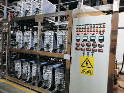 0.5-0.7m3/H EDI Stacks LX-HD-50 cho khử trùng nhiệt độ cao