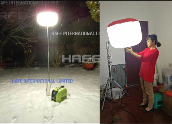 Đèn chiếu sáng dạng khinh khí cầu LED SUN công nghiệp 480W chống chói di động, có thể tùy chỉnh ánh sáng an toàn