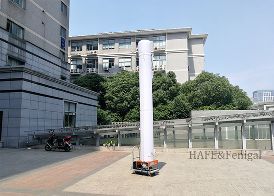 Hệ thống khẩn cấp tháp đèn bơm 1200W 60HZ Đêm ngoài trời hỗ trợ di động tùy chỉnh