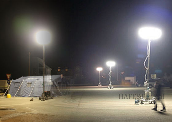 Đèn chiếu sáng công nghiệp và cứu hộ ngoài trời 200W, Đèn lồng ba chân chống chói có thể tùy chỉnh