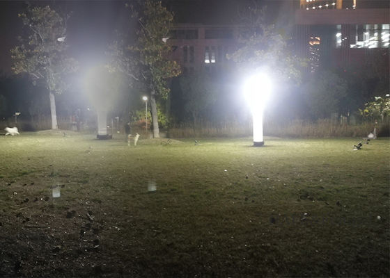 Không có tia sáng tháp chiếu sáng bơm 1200W 60HZ Hệ thống khẩn cấp cho sử dụng ngoài trời đêm di động