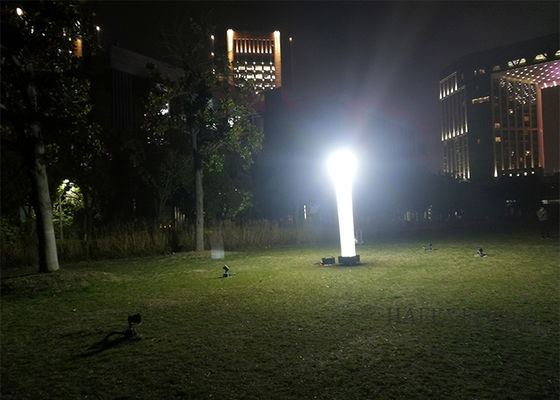 Không có tia sáng tháp chiếu sáng bơm 1200W 60HZ Hệ thống khẩn cấp cho sử dụng ngoài trời đêm di động