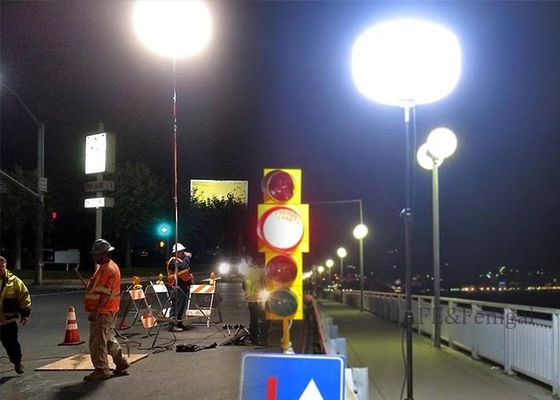 800W Đèn đèn đèn LED có thể thổi hơi có thể tùy chỉnh cho an toàn xây dựng cứu hộ ban đêm