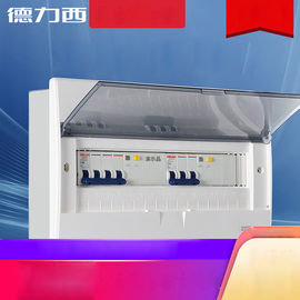 Hộp phân phối chiếu sáng bằng nhựa Polycarbonate 63A 100A 9 12 16 20 24 32 36 45 cách Delixi