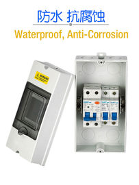 Hộp nhựa phân phối chịu thời tiết bằng nhựa chịu nước theo tiêu chuẩn IP65 4 6 9 12 18 24 36