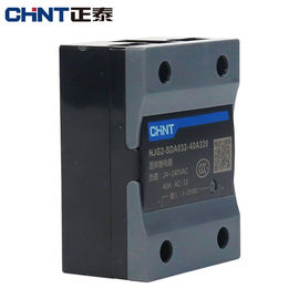 Rơle trạng thái rắn Điều khiển điện công nghiệp Đường dây 24 ~ 480V Điều khiển 3 ~ 32VDC 90 ~ 280VAC
