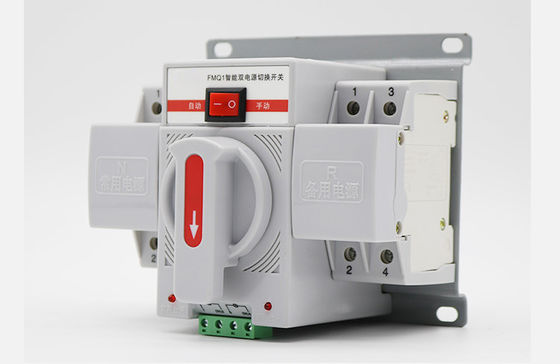 63a 2p Chuyển mạch kép Công tắc nguồn Ats Gia dụng CE Đã vượt qua