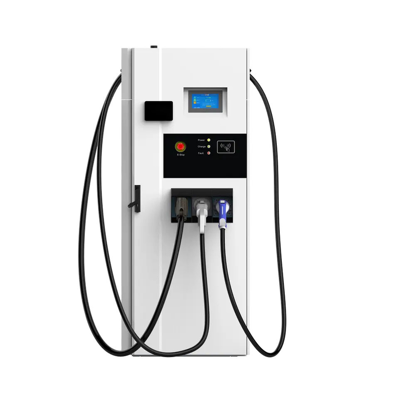 Trạm sạc xe điện CCS DC Đa tiêu chuẩn với CHAdeMO / GB-T/ 60kw/120kw