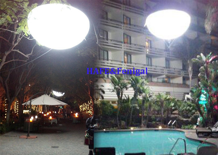Ellipse 1.8kw Helium Ánh sáng có thể tắt được đầy không khí LED CRMX Control Film Movie Sets Balloon Light