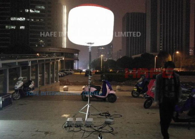 Đèn khinh khí cầu LED Sun Series 400W Chiếu sáng khẩn cấp di động cho các hoạt động công nghiệp và cứu hộ 230V AC