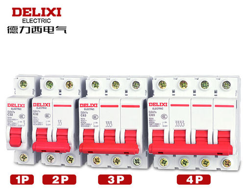 Bộ ngắt mạch thu nhỏ DZ47s, Bộ ngắt mạch điện 1 ~ 63A 80 ~ 125A