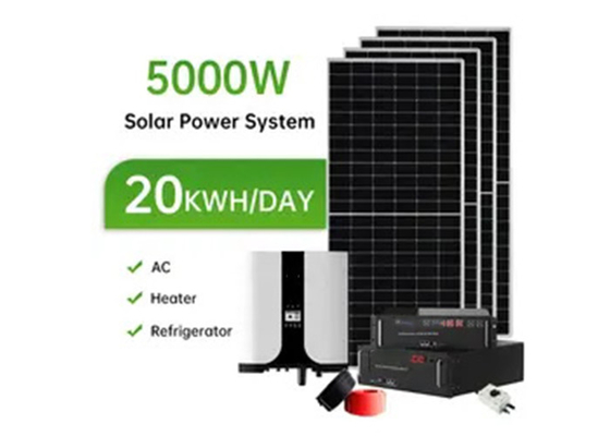 Nhà Hệ thống năng lượng mặt trời 8KW 5KW 3KW Solar Kit 20KW 10KW Off Grid Hệ thống năng lượng mặt trời