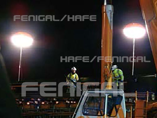 Bóng đèn chiếu sáng chân máy LED400w để chiếu sáng an toàn tại công trường